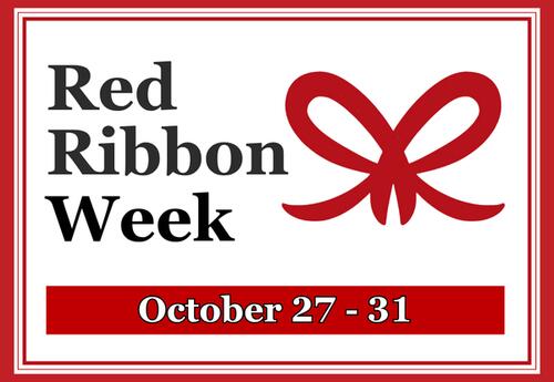 Red Ribbon Week October 27-31