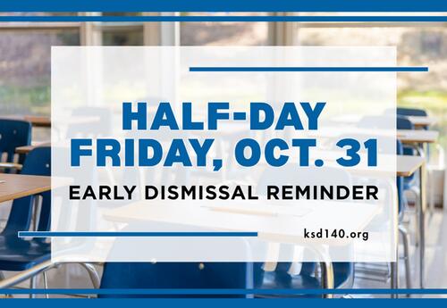 Half-Day Friday, October 31