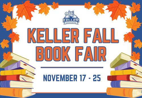 Keller Fall Book Fair November 17-25