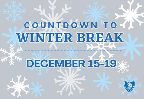 Countdown to Winter Break December 15-19