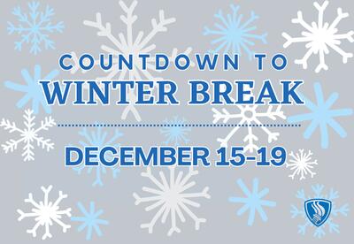 Countdown to Winter Break December 15-19