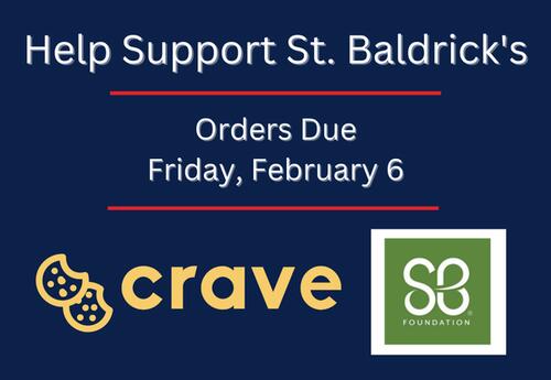 St. Baldrick's Crave Cookies fundraiser - Orders due February 6