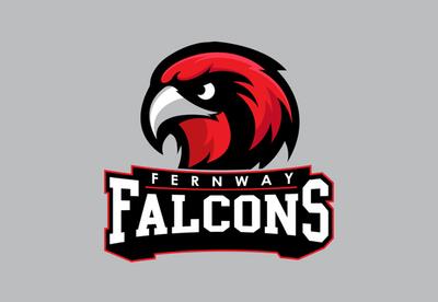 Fernway Falcon School Mascot Logo