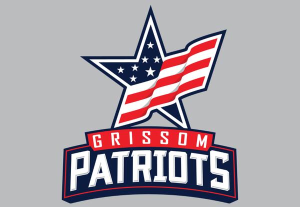Grissom Patriot star logo