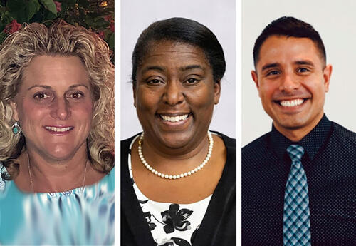 TESU's Doctor of Nursing Practice program students (L to R) Cindy Cobb, Marvella Cephas and Anthony Fortenberry are skillfully balancing their course work with valor, advocacy and a commitment to patient care.