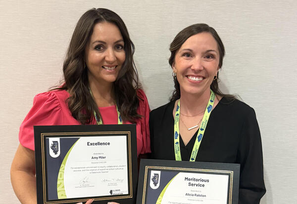 Amy Miler and Alicia Ralston