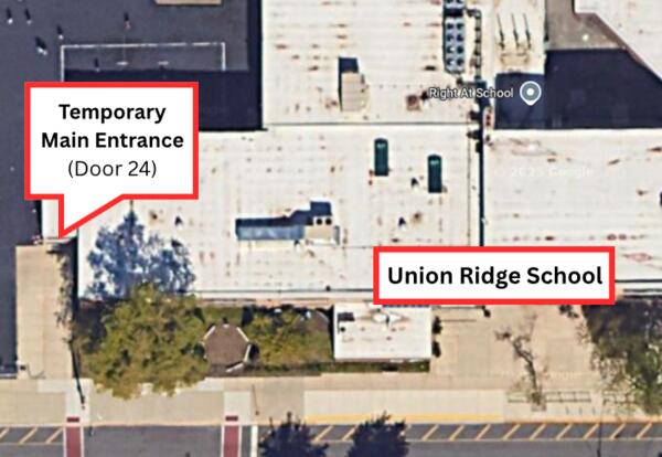 Office Summer Hour & Temporary Main Entrance to School