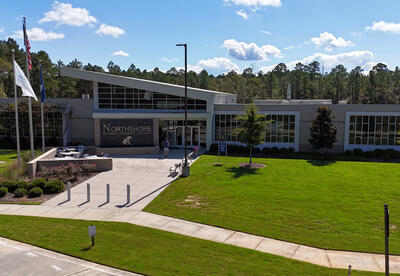 Northshore Technical Community College main campus located in Lacombe, LA
