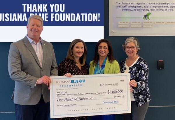 Northshore College Enhancement Foundation Awarded $100,000 Grant from Louisiana Blue Foundation to Launch Associate of Applied Science in Patient Navigation