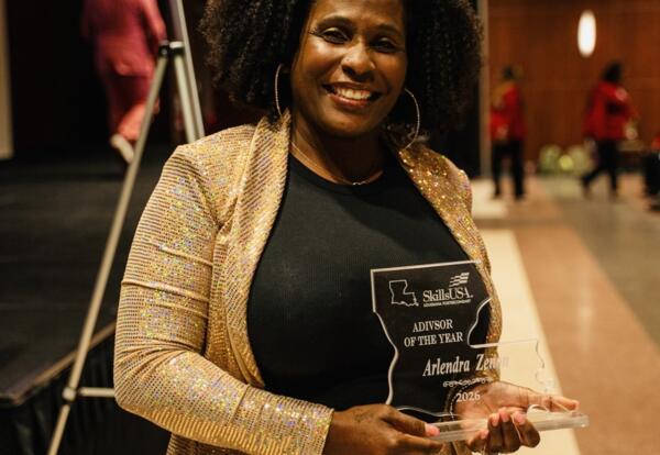 NTCC’s Arlendra Zenon Recognized as 2026 SkillsUSA Advisor of the Year