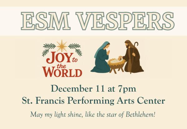 Christmas Vespers | Save the Date!