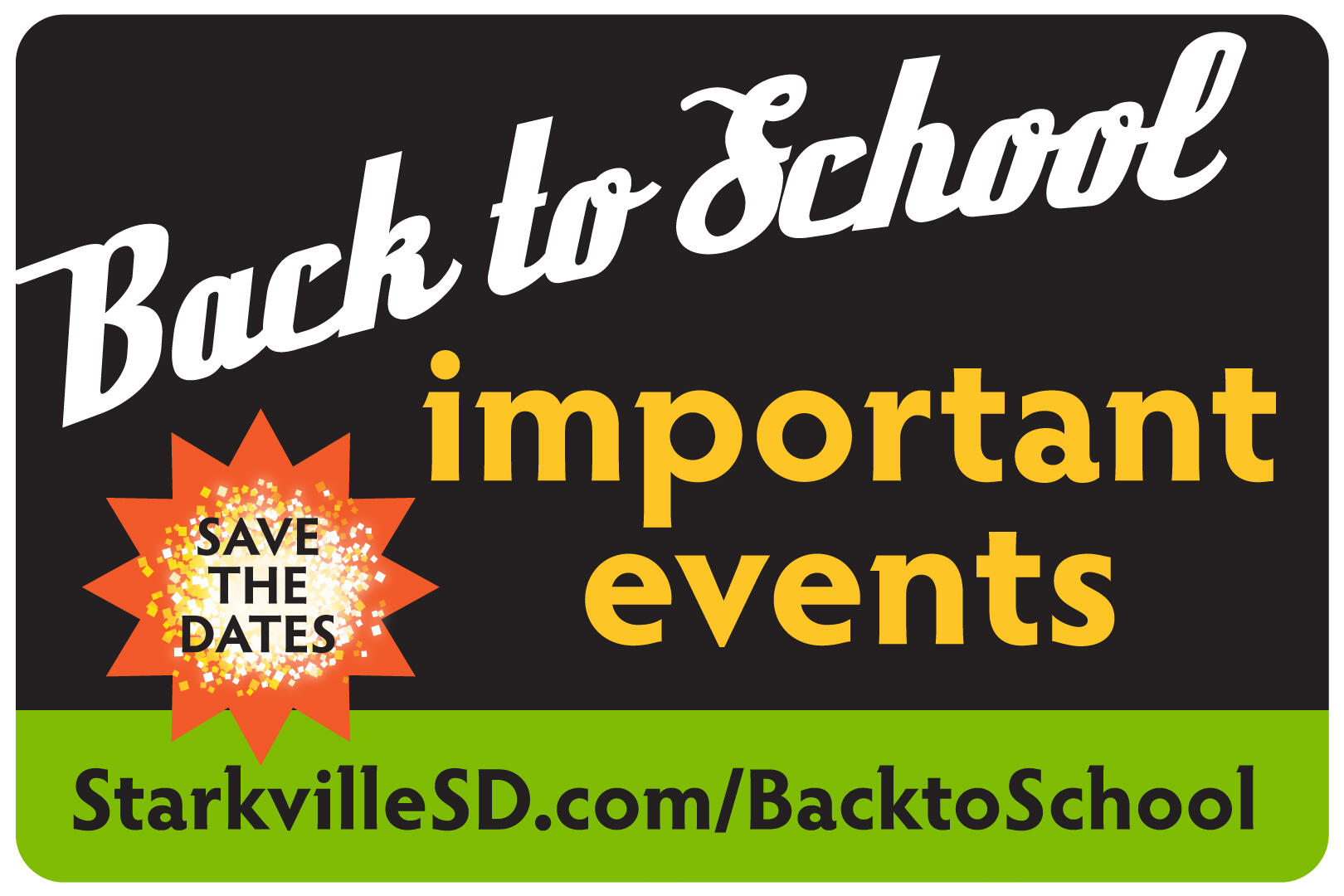 Save the Dates: SOCSD Announces 2026-2027 Back to School Events ...