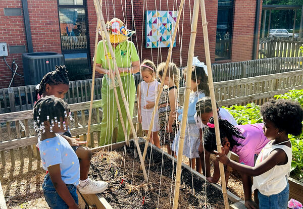 SEEDS garden at Sudduth Elementary