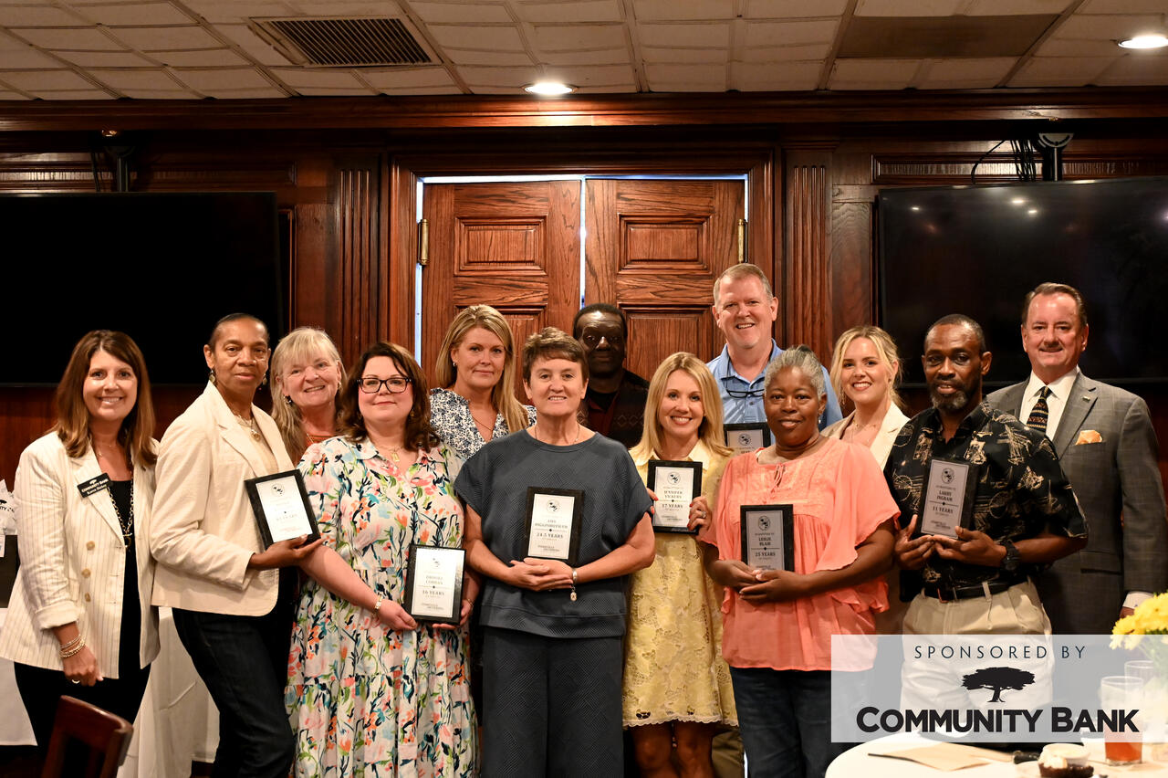SOCSD and Community Bank of Starkville Honor 2026 District Retirees ...