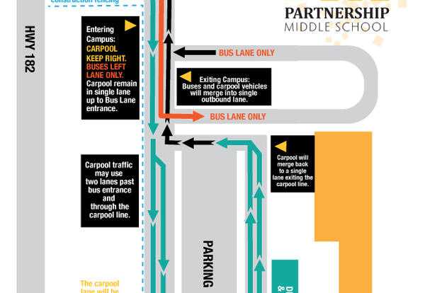 Partnership Carpool Re-route