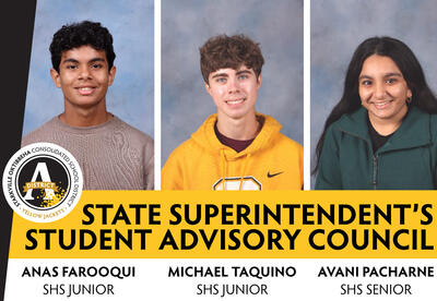 State Superintendent's Student Advisory Council honorees