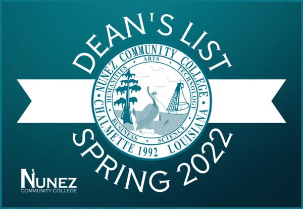 Dean's List Spring 2022 Logo