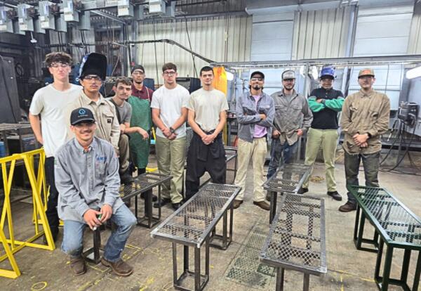 Welding Students