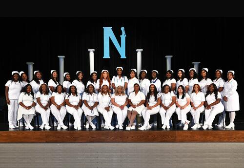 Nunez's Fall 2025 Practical Nursing graduates.