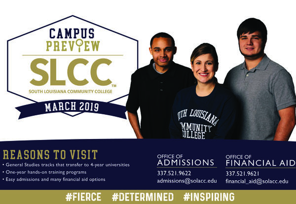 SLCC Campus Preview Days March 25 - 28