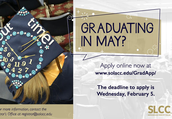 Graduation Application for Spring Now Online