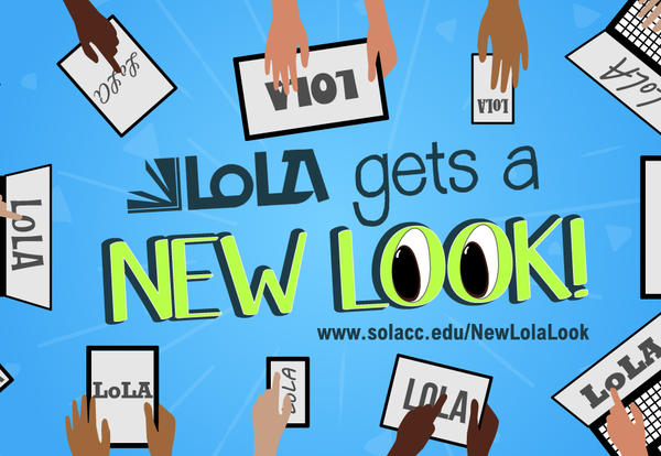 LoLA get a new look graphic