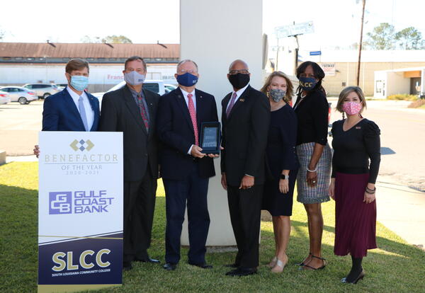 Gulf Coast Bank Representatives and SLCC Administrators