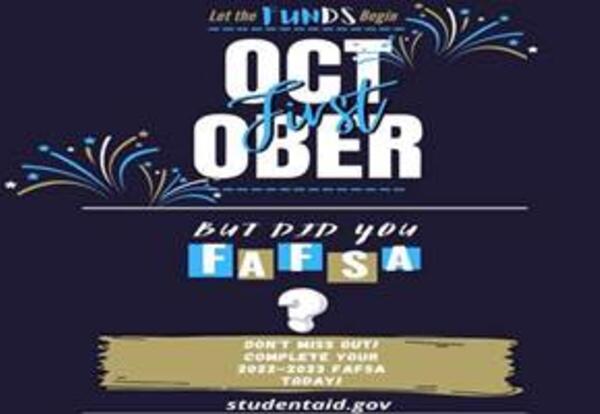 Kick Off the 2022-2023 FAFSA Year with the Office of Financial Aid