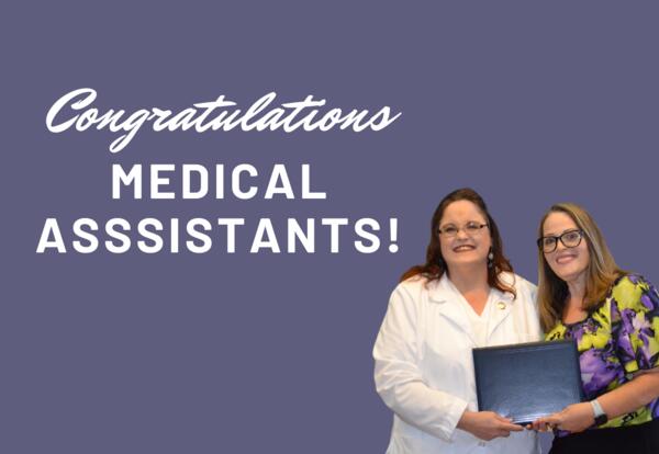 medical assistant getting certificate