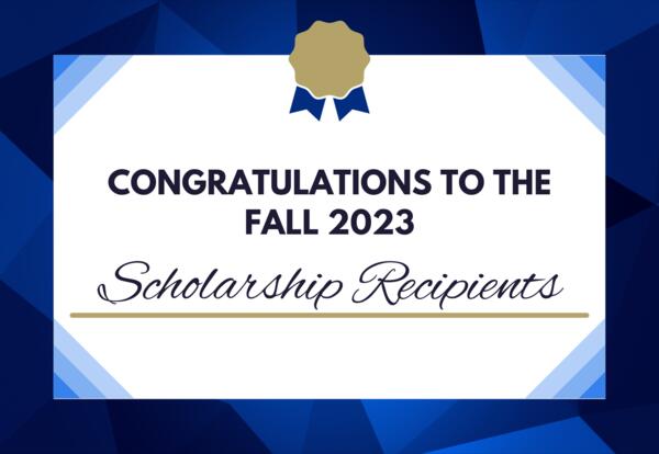 SLCC Awards Fall 2023 Scholarship Winners