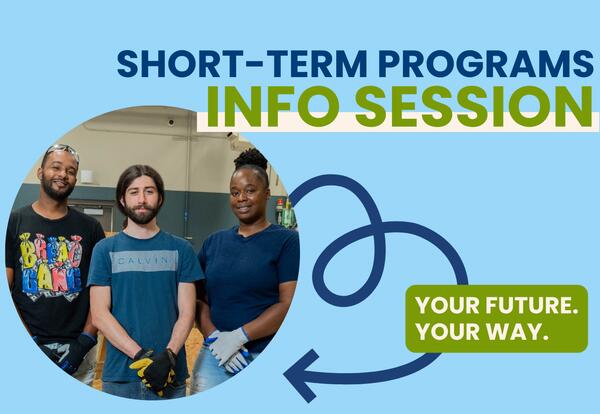 Learn About Our Short-Term Workforce Training April 23rd