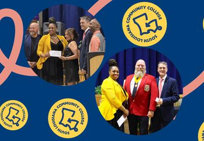 SoLAcc Receives Scholarship at St. Mary Parish Chamber Event
