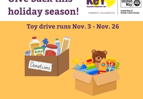 KEY Toy Drive Nov 3-26