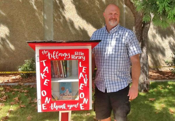 Tiffany's Little Library Already Big With Readers