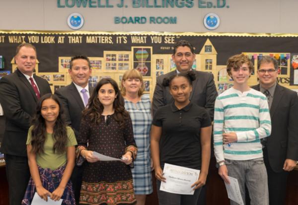 LDV and HGC Charter Students Lead Pledge