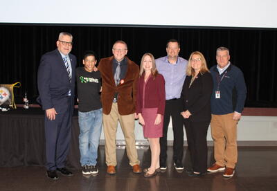 Posed Picture of IU1 Admin and Tac Team with Miles Taylor