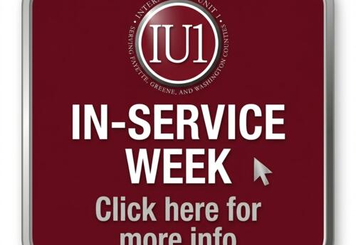 IU1 In-Service Week Logo