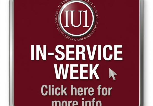 IU1 In-Service Week Logo