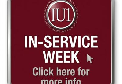 IU1 In-Service Week Logo