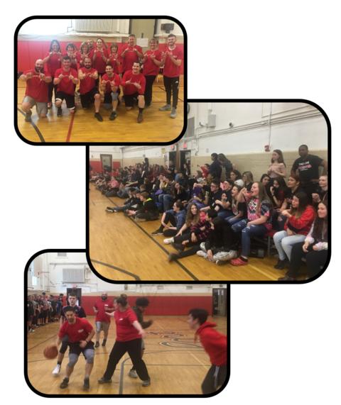 Teacher vs. Student basketball game