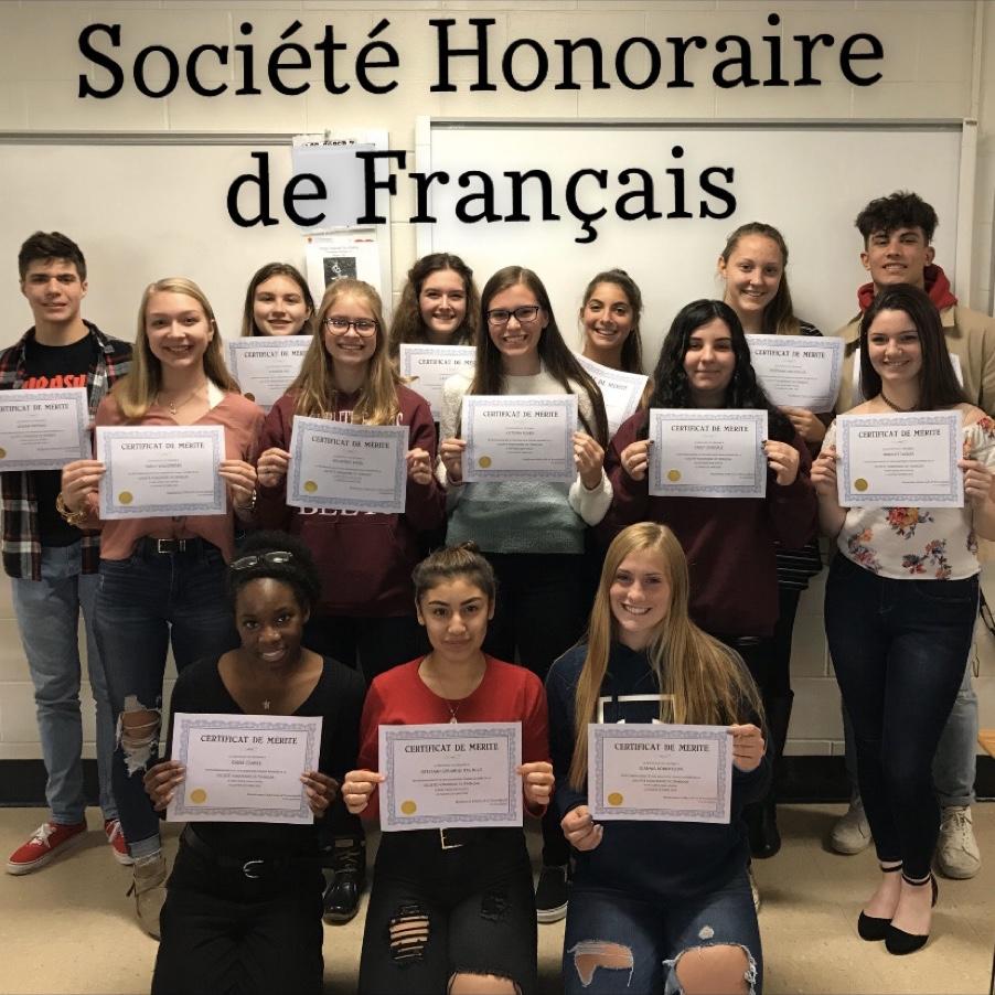French Honor Society Announcement Port Jervis High School