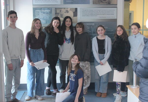 Student Council SPCA Visit