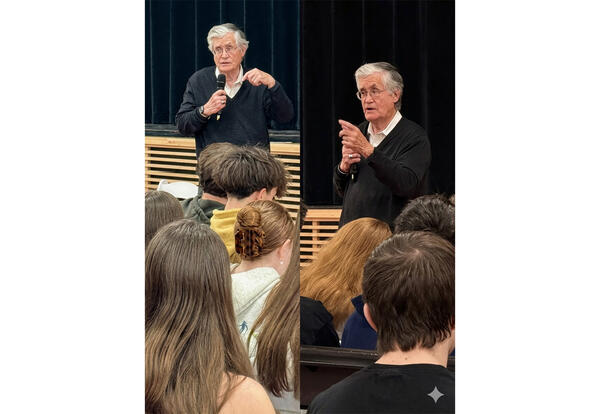 Guest speaker Justice Broderick