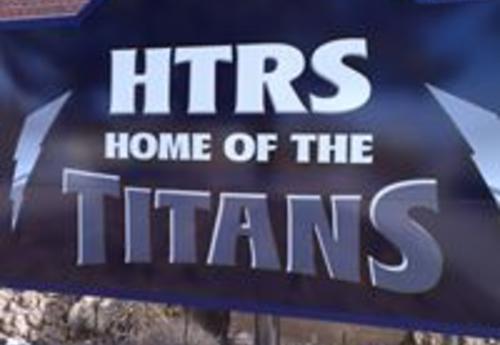 Elementary School Logo home of the TItans