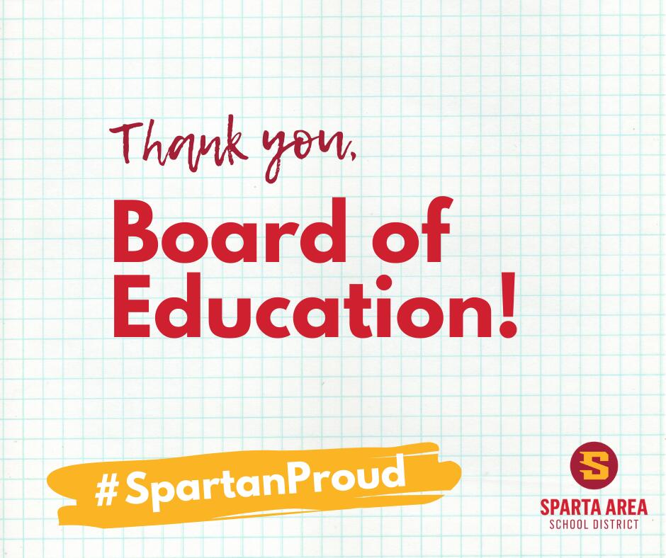 It's Wisconsin School Board Week! Sparta Area School District