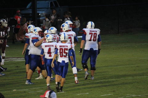 Neshoba Rockets going to huddle