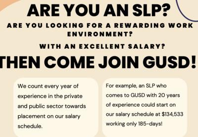 GUSD Is Hiring