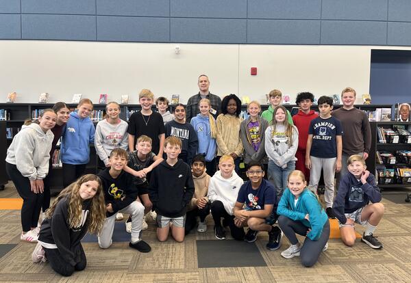 Author Dan Gemeinhart Visits Pleasant Valley Elementary Schools