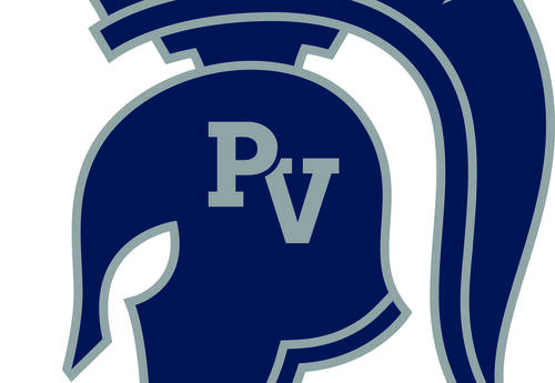 PV Spartan Helmet in dark blue and gray