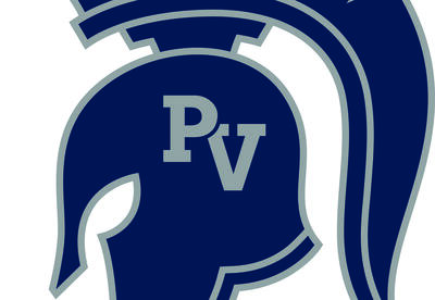 PV Spartan Helmet in dark blue and gray